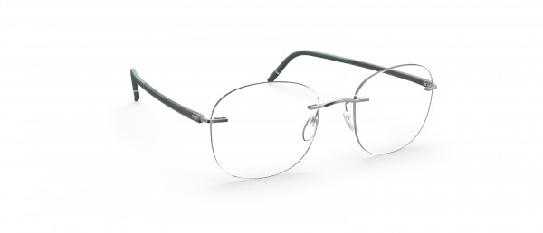 Silhouette The Wave GB Eyeglasses, 7310 Titanium Grey