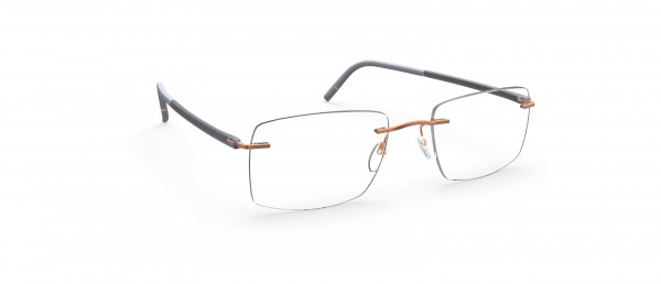 Silhouette The Wave LC Eyeglasses, 3530 Rosegold Lilac