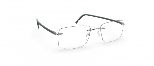 Silhouette The Wave LC Eyeglasses, 7310 Titanium Grey