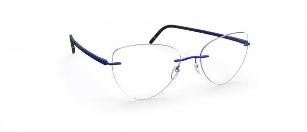 Silhouette The Wave LU Eyeglasses, 4540 Royal Blue