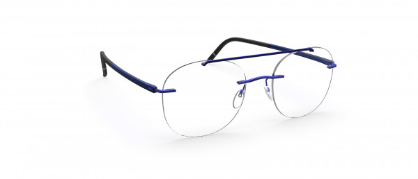 Silhouette The Wave LV Eyeglasses, 4540 Royal Blue