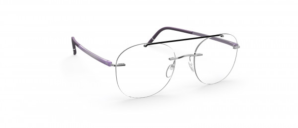 Silhouette The Wave LV Eyeglasses, 7000 Lavender Spoom