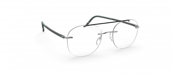 Silhouette The Wave LV Eyeglasses, 7310 Titanium Grey