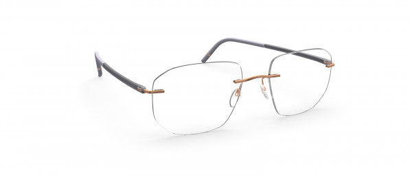 Silhouette The Wave LW Eyeglasses, 3530 Rosegold Lilac