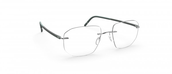 Silhouette The Wave LW Eyeglasses, 7310 Titanium Grey