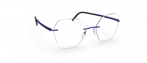 Silhouette The Wave LX Eyeglasses, 4540 Royal Blue