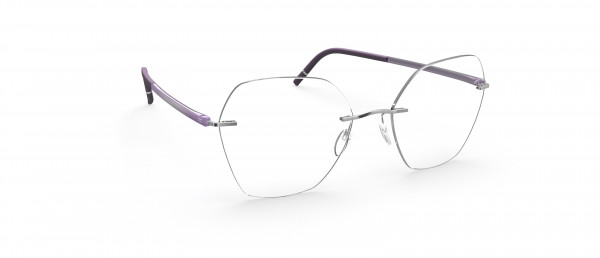 Silhouette The Wave LX Eyeglasses, 7000 Lavender Spoom