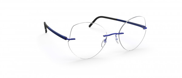 Silhouette The Wave LY Eyeglasses, 4540 Royal Blue