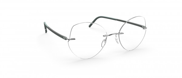 Silhouette The Wave LY Eyeglasses, 7310 Titanium Grey