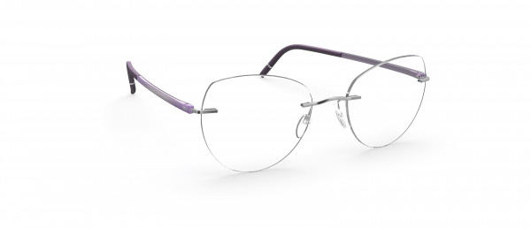 Silhouette The Wave LZ Eyeglasses, 7000 Lavender Spoom