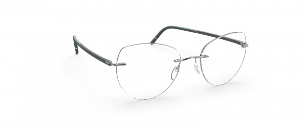 Silhouette The Wave LZ Eyeglasses, 7310 Titanium Grey