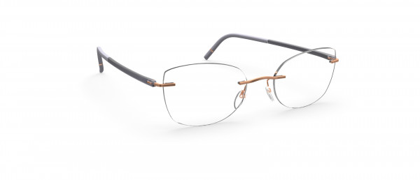 Silhouette The Wave MA Eyeglasses, 3530 Rosegold Lilac