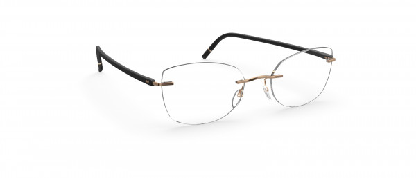 Silhouette The Wave MA Eyeglasses, 7630 Gold / Black