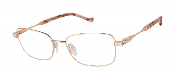 Tura TE281 Eyeglasses, Rose Gold (RGD)