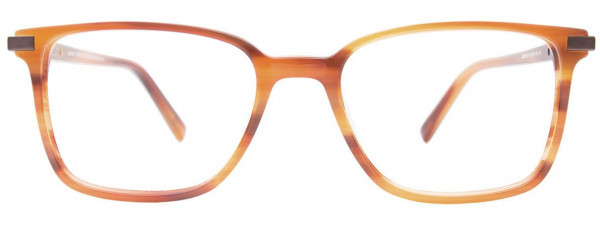 EasyClip EC611 Eyeglasses, 015 - Havanna Amber