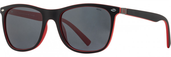 INVU INVU Sunwear 274 Sunglasses, 3 - Black / Red