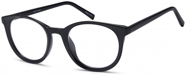 4U UP 321 Eyeglasses, Black