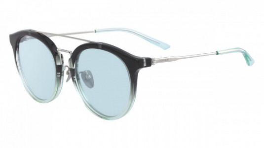 Calvin Klein CK18709SA Sunglasses, (332) CRYSTAL SMOKE/MINT GRADIENT