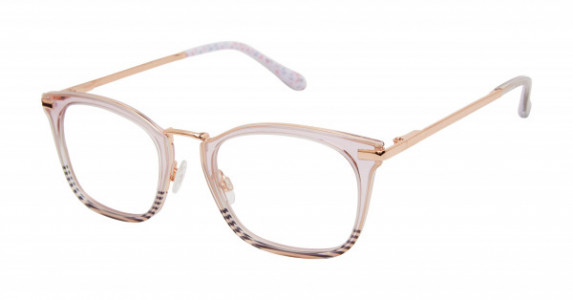 Lulu Guinness L944 Eyeglasses, Lilac/Grey (LIL)
