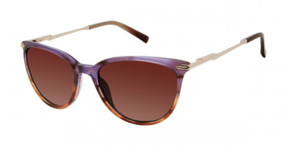 Ted Baker TWS207 Sunglasses, Purple (PUR)