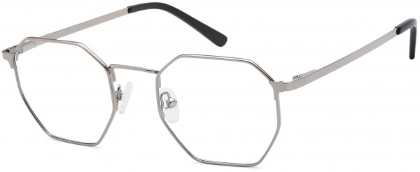 Di Caprio DC222 Eyeglasses, Gunmetal