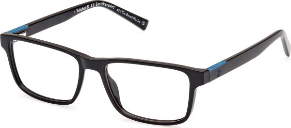 Timberland TB1797 Eyeglasses, 001 - Shiny Black / Shiny Black
