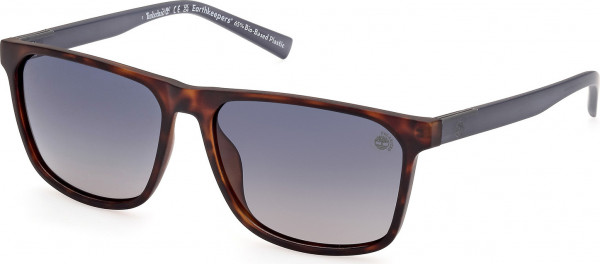 Timberland TB9312 Sunglasses, 52D - Dark Havana / Matte Grey