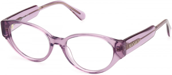 MAX&Co. MO5094 Eyeglasses, 078 - Shiny Lilac