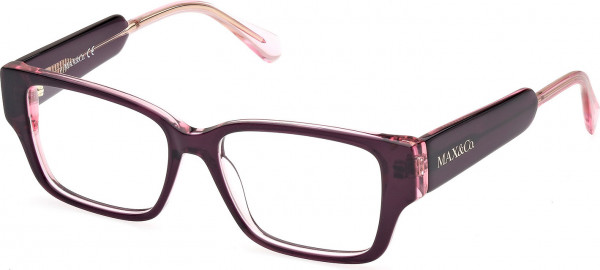 MAX&Co. MO5095 Eyeglasses, 083 - Violet/Monocolor / Violet/Monocolor