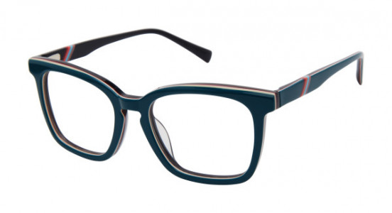 gx by Gwen Stefani GX098 Eyeglasses, Teal (TEA)