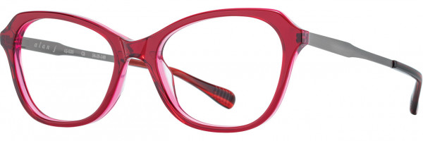Alan J Alan J 520 Eyeglasses, 3 - Maraschino / Graphite