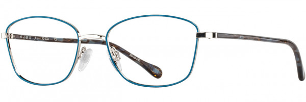 Alan J Alan J 522 Eyeglasses, 3 - Sky / Silver / Bayou
