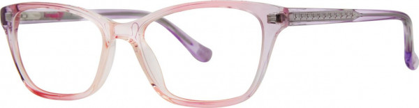 Kensie Rebellious Eyeglasses, Pink Crystal
