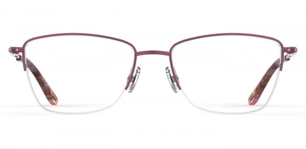 Safilo Emozioni EM 4418 Eyeglasses, 05BR PLUM BURG