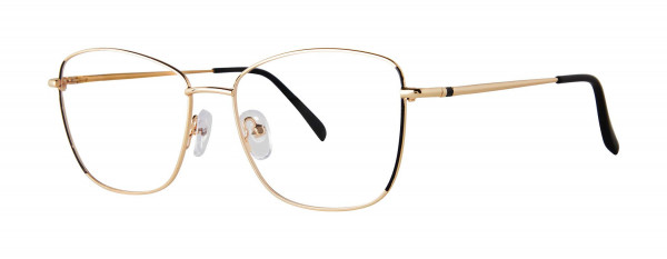 Modern Optical DAYLIGHT Eyeglasses, Black/Gold