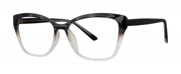 Modern Optical HARLOW Eyeglasses, Black Matte/Frost