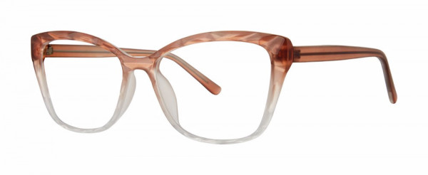 Modern Optical HARLOW Eyeglasses, Brown Matte/Frost