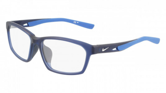 Nike NIKE 7017LB Eyeglasses, (410) MATTE MIDNIGHT NAVY/RACER BLUE
