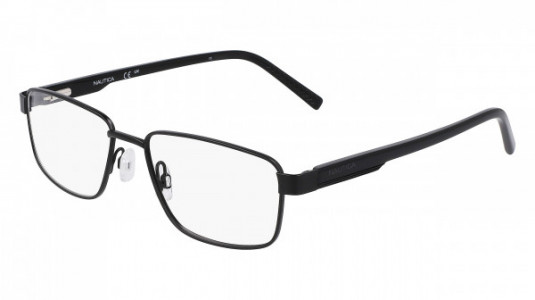 Nautica N7332 Eyeglasses, (005) MATTE BLACK