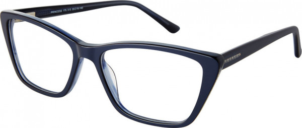 Exces PRINCESS 175 Eyeglasses, 515 BLUE PEARL - SIL