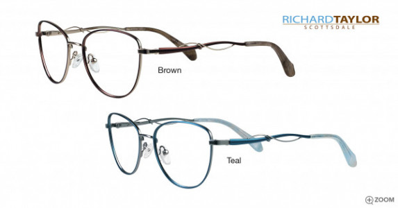 Richard Taylor Grace Eyeglasses, Brown
