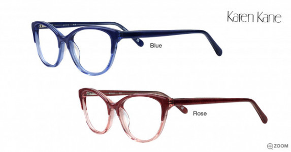 Karen Kane Buttercrunch Eyeglasses, Blue