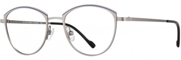 Scott Harris Scott Harris 860 Eyeglasses, 1 - Gunmetal / Pink / Teal