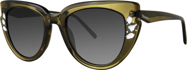 Vera Wang Crystal Sunglasses, Olive