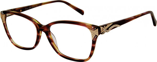 Diva DIVA 5579 Eyeglasses, 2 BROWN - GOLD