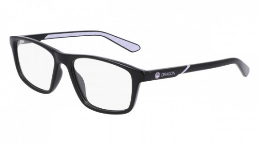 Dragon DR5015 Eyeglasses, (001) SHINY BLACK/LILAC