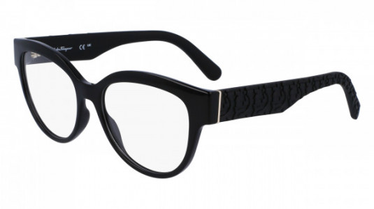 Ferragamo SF2957E Eyeglasses, (001) BLACK