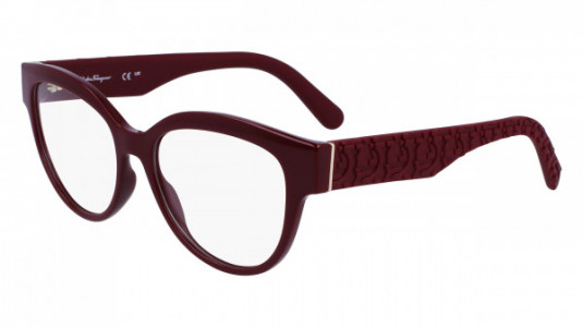 Ferragamo SF2957E Eyeglasses, (601) BURGUNDY