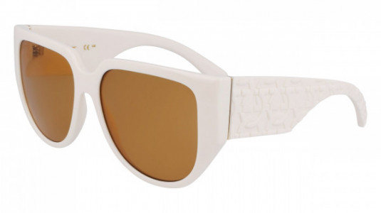 Ferragamo SF1088SE Sunglasses, (103) IVORY