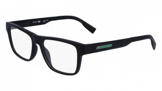 Lacoste L3655 Eyeglasses, (002) MATTE BLACK